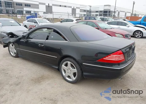 2005 Mercedes-Benz Cl 500 z USA, uszkodzony, nr VIN WDBPJ75J05A044442